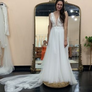 BRAND NEW NWOT Made With Love Riley Dress with Tulle Skirt + Detachable Wings